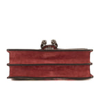 Gucci Blooms Dionysus Beige Burgundy Supreme Canvas Shoulder Bag — view 6