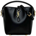 Saint Laurent Paris Shoulder Bag 37 Mini 2-Way Leather Black YSL