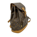 Louis Vuitton Backpack Monogram Montsouris MM Brown — view 2