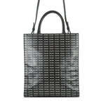 Celine Tote Small Vertical Cabas Logo All Over Pattern 2-Way Black