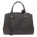 Louis Vuitton Montaigne MM Handbag Noir Black