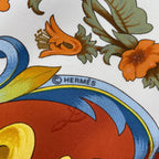 Hermes Scarf 100% Silk Carre 90 Orgauphone ET Autres Mecaniques Pipe Organ — view 9