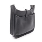 Hermes Shoulder Bag Evelyne 3 Trois PM Black Leather — view 2