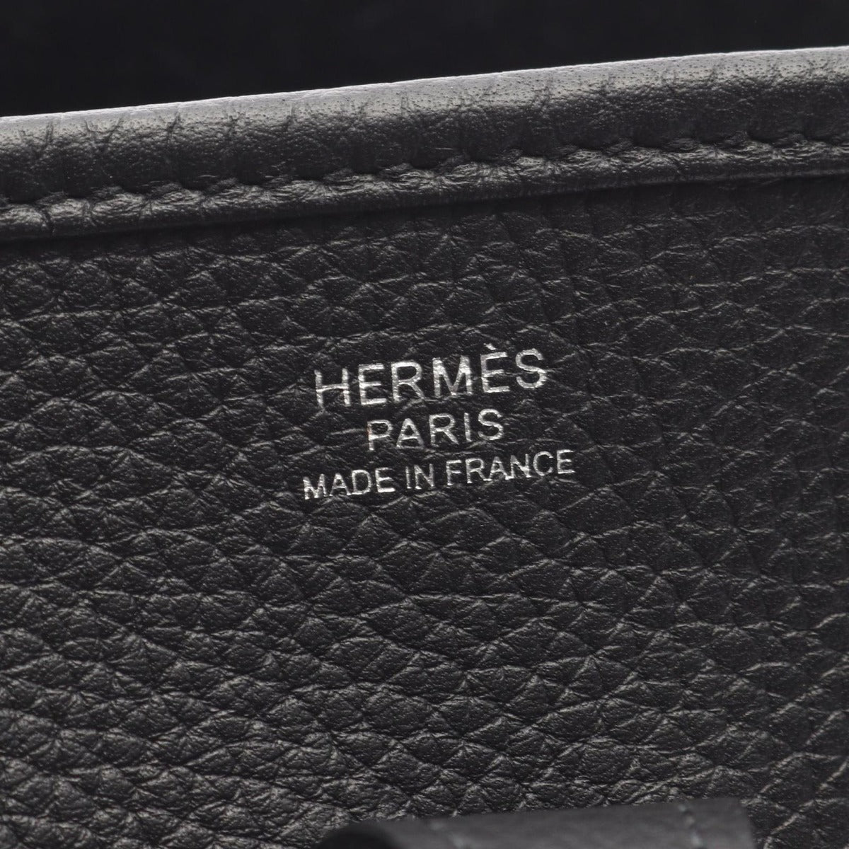 Hermes Shoulder Bag Evelyne 3 Trois PM Black Leather — view 4