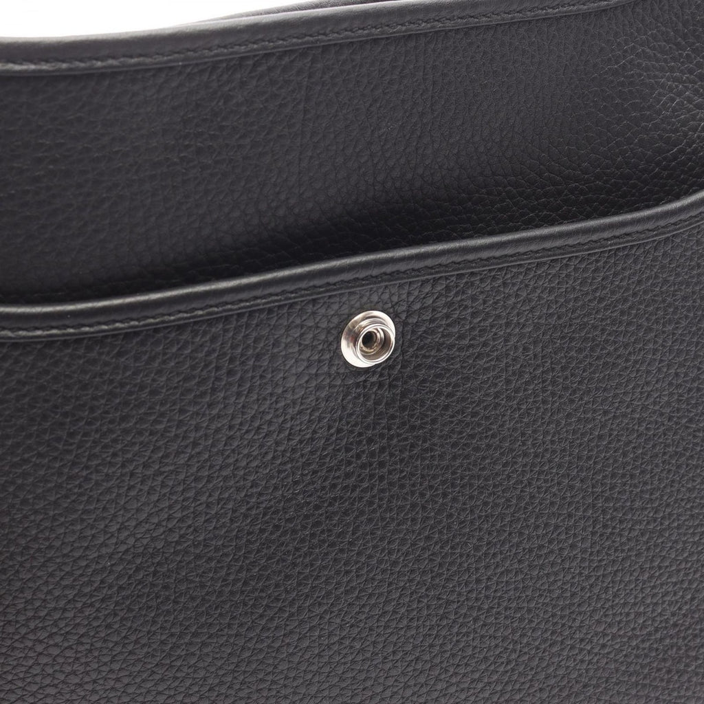 Hermes Shoulder Bag Evelyne 3 Trois PM Black Leather — view 6