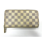 Louis Vuitton Damier Azur Zippy Wallet Round Zip Long