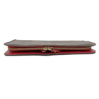 Louis Vuitton Wallet Monogram Portefeuille Insolite Brown Rouge — view 2