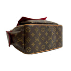 Louis Vuitton Vintage Excentri Cite Monogram Leather Mini Boston Bag Brown — view 7