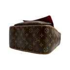 Louis Vuitton Vintage Excentri Cite Monogram Leather Mini Boston Bag Brown — view 8