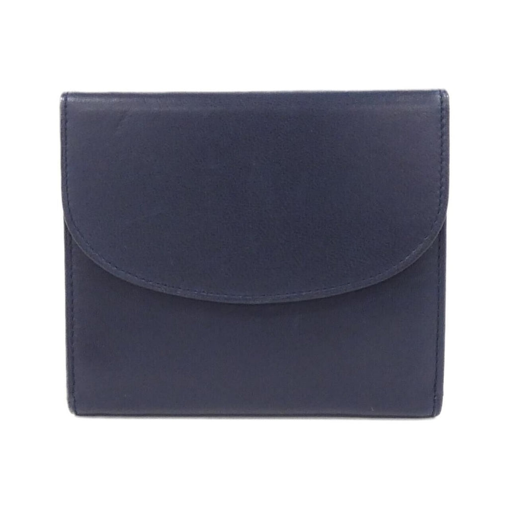 Loewe Vintage Wallet Leather Blue — view 2