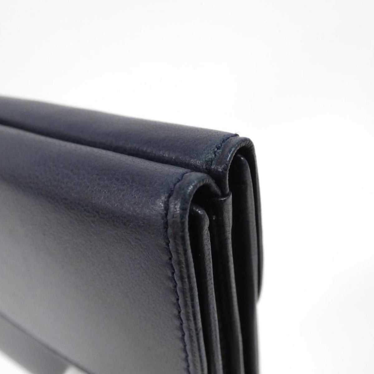 Loewe Vintage Wallet Leather Blue — view 3