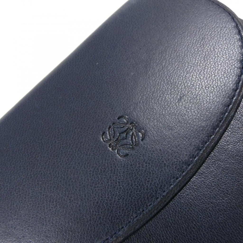 Loewe Vintage Wallet Leather Blue — view 5