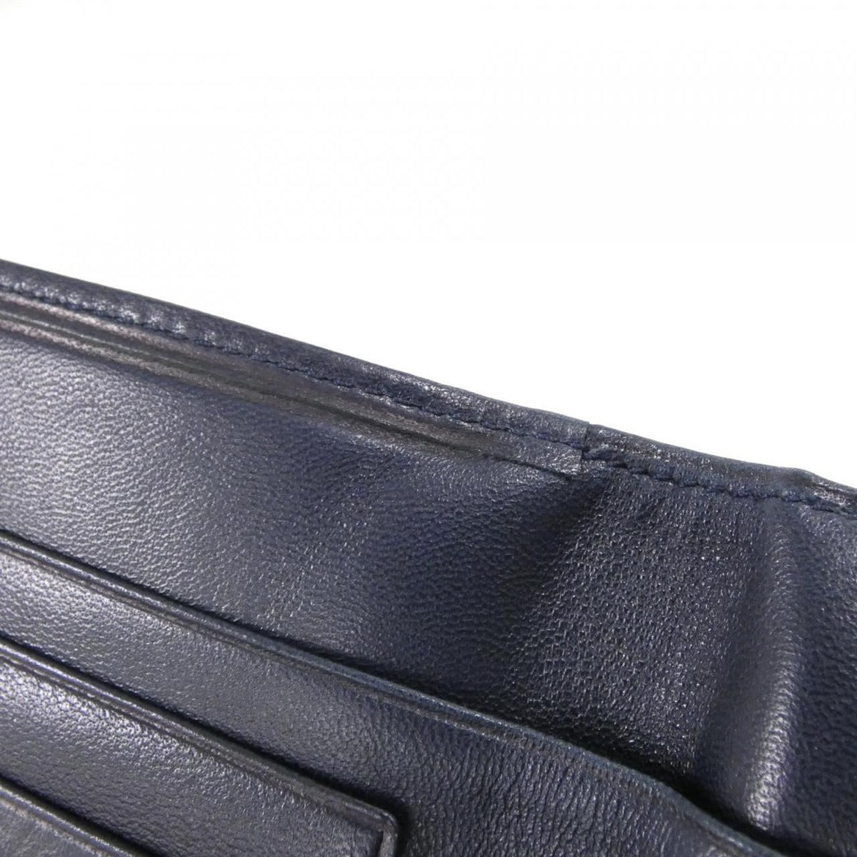 Loewe Vintage Wallet Leather Blue — view 7