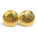 Chanel Earrings Logo Gold Plated