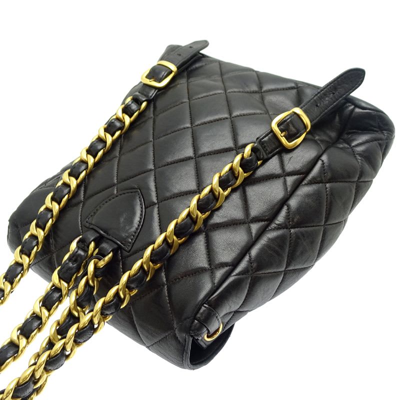 Chanel Backpack Quilted Daypack — view 5