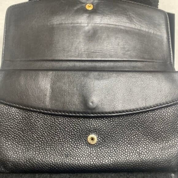 Chanel CC Classic Timeless Caviar Flap Wallet on Chain Purse Black Bag — view 8