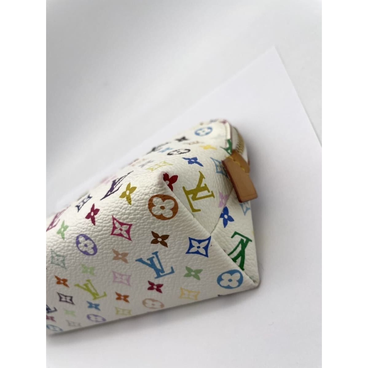 Louis Vuitton Multicolor Cosmetic Vanity Makeup Pochette Pouch Bag Y2 — view 8