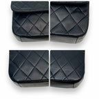 Chanel Vintage Quilted Lambskin Leather Shoulder Bag Chain — view 9