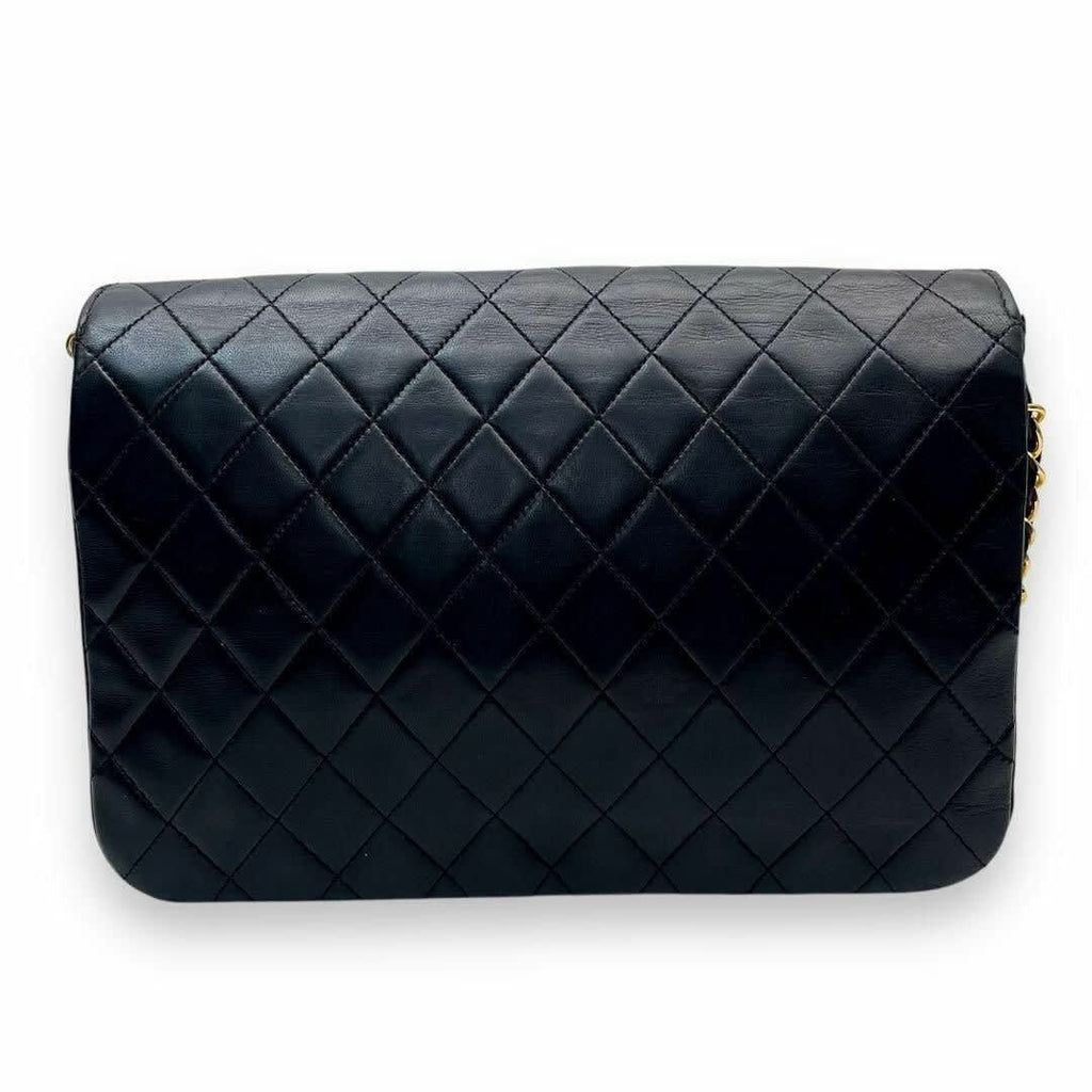 Chanel Vintage Quilted Lambskin Leather Shoulder Bag Chain — view 5