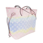 Louis Vuitton Neverfull Monogram Escale MM Tote Shoulder Bag Pastel — view 5