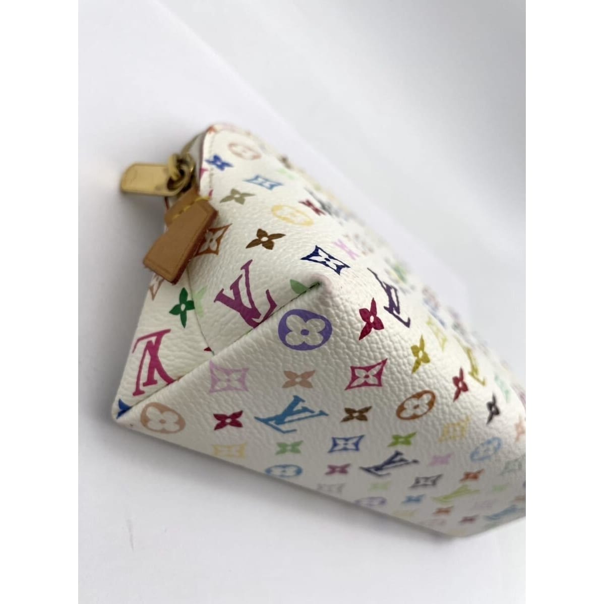Louis Vuitton Multicolor Cosmetic Vanity Makeup Pochette Pouch Bag Y2 — view 7