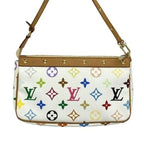 Louis Vuitton Monogram Multicolor Murakami Pochette Pouch Bag Accessories White — view 5