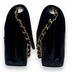 Chanel Vintage Quilted Lambskin Leather Shoulder Bag Chain — view 4