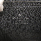 Louis Vuitton Zippy Coin Purse Taiga Leather Black Case Wallet — view 5