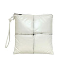 Bottega Veneta Clutch Bag White Maxi Intre
