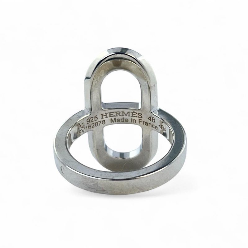 Hermes Ever Chaine D'ancre PM SV 925 Ring Silver 48 Size — view 4