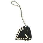 Hermes Schwartresse Black Cles Epsom Bag Charm — view 2