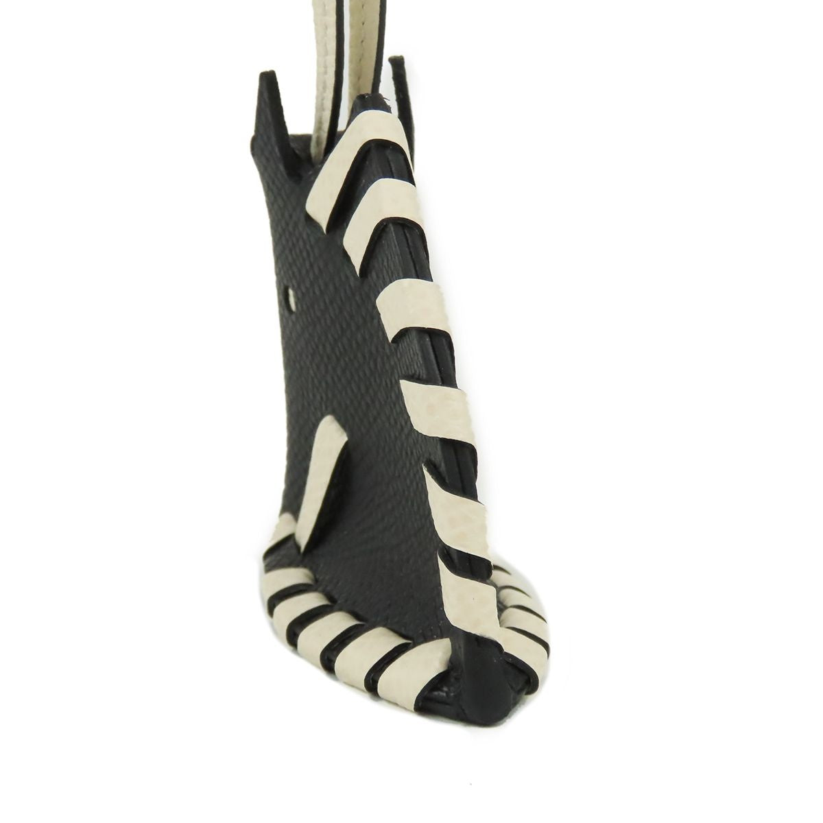 Hermes Schwartresse Black Cles Epsom Bag Charm — view 5