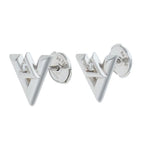 Louis Vuitton Volto One 18 kwg Diamond Earrings