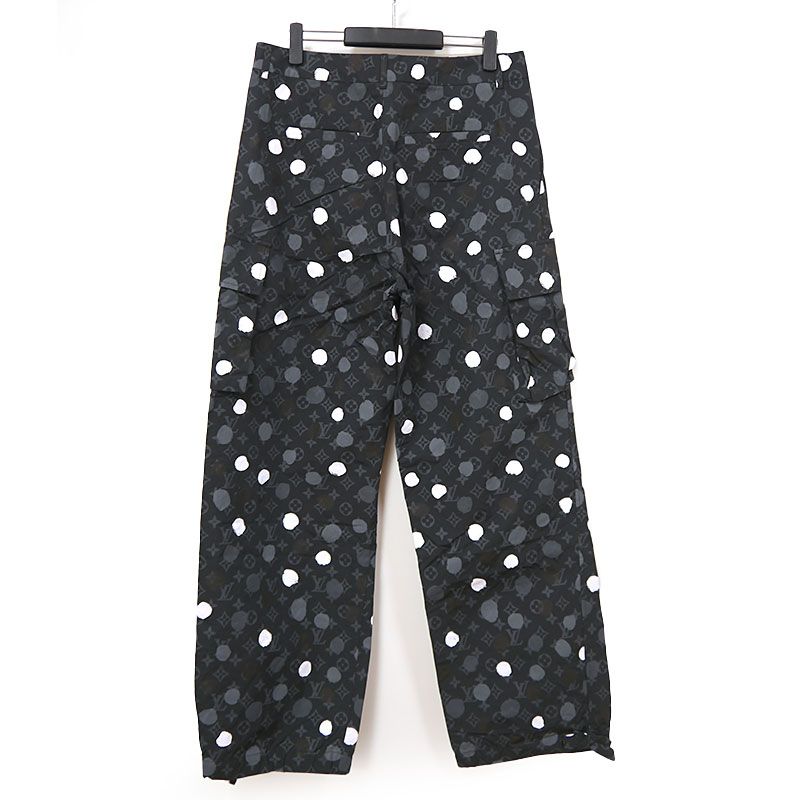 Louis Vuitton Yayoi Kusama Cargo Pants Size S Black — view 2