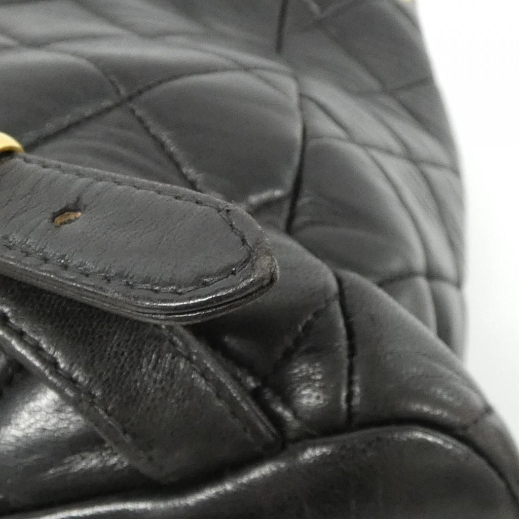 Chanel Vintage Backpack Black — view 6