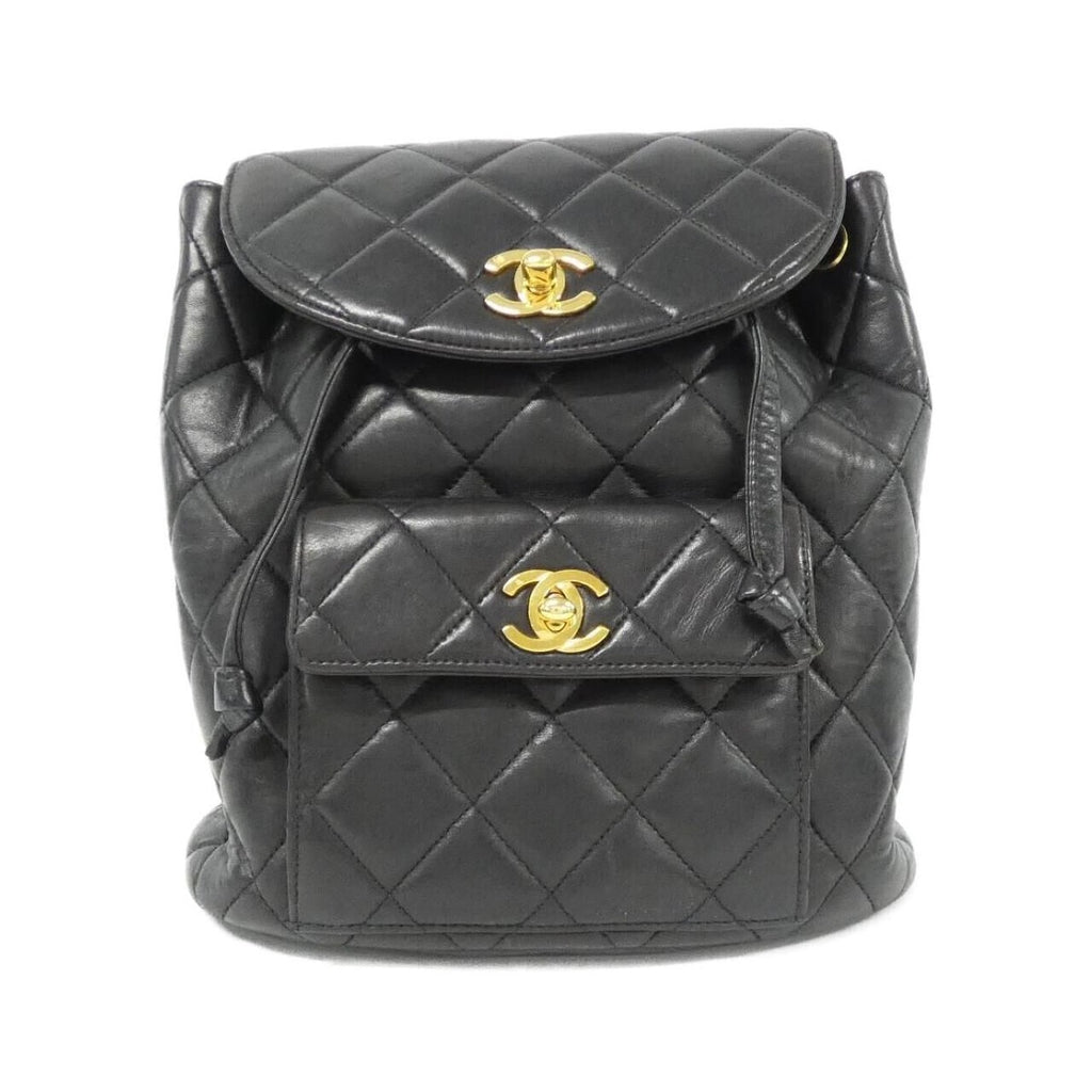 Chanel Vintage Backpack Black