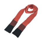 Gucci Scarf Wool Black Orange
