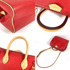 Louis Vuitton Handbag Doc PM Epi Leather Red — view 7