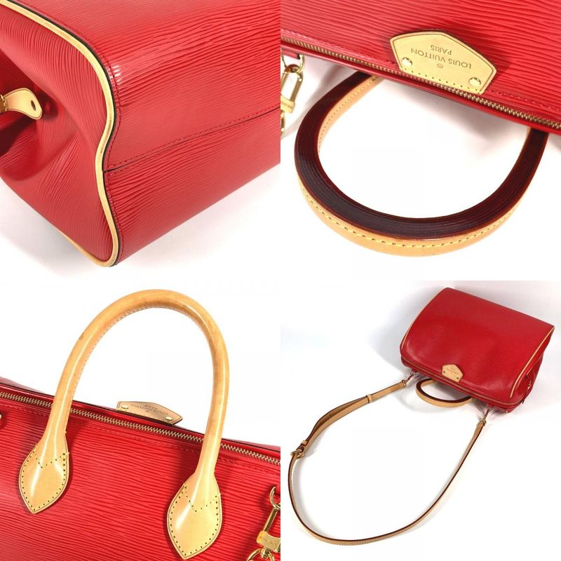 Louis Vuitton Handbag Doc PM Epi Leather Red — view 7