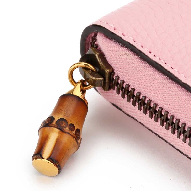 Gucci Long Wallet GG Marmont Pink — view 6