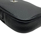 Christian Dior Pouch Small Bag Coin Case Leather Logo Black — view 3