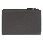 Louis Vuitton Coin Card Holder Monogram Shadow IC Chip Black Case — view 4