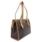 Louis Vuitton Popincourt Monogram Leather Brown Light Tote Gold — view 2