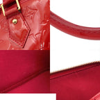 Louis Vuitton Alma PM Pomme D'amour Monogram Vernis Handbag — view 8