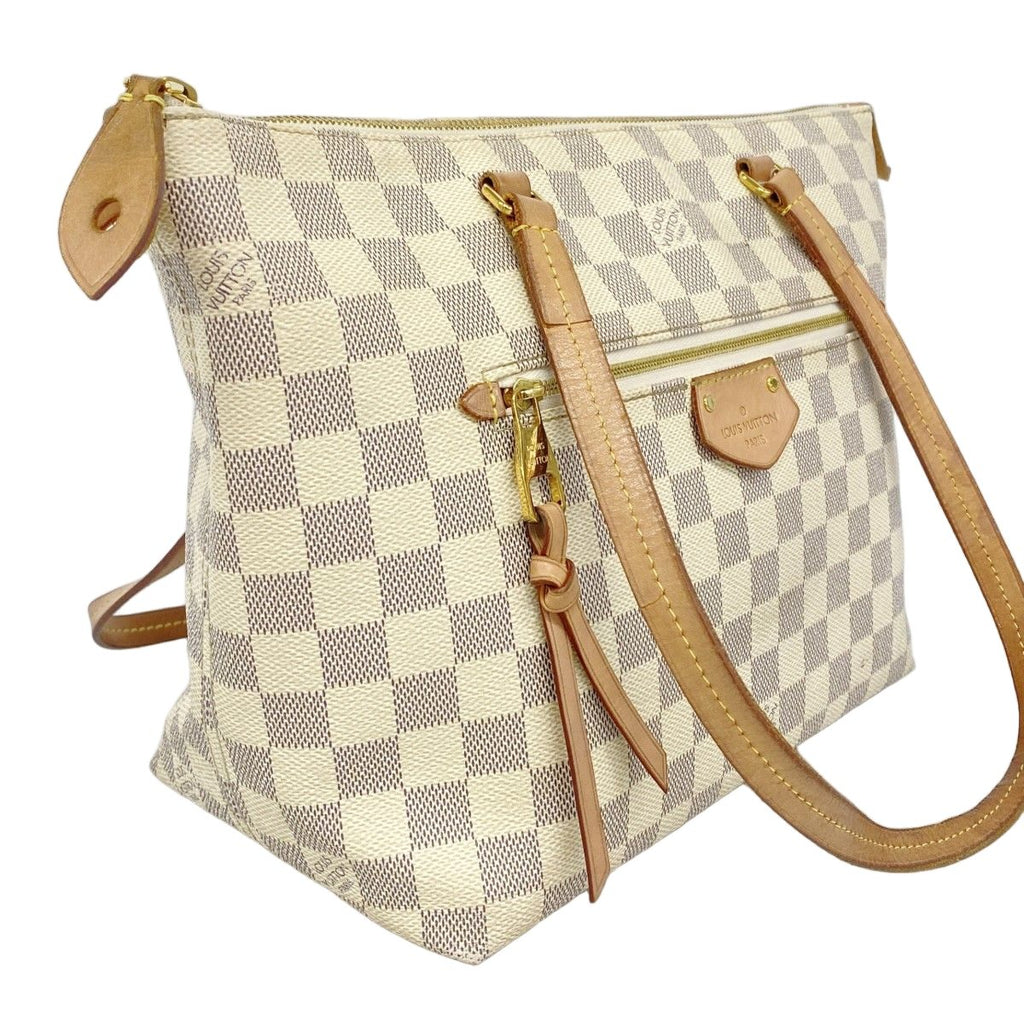 Louis Vuitton Tote Damier Azur Jena PM White — view 2