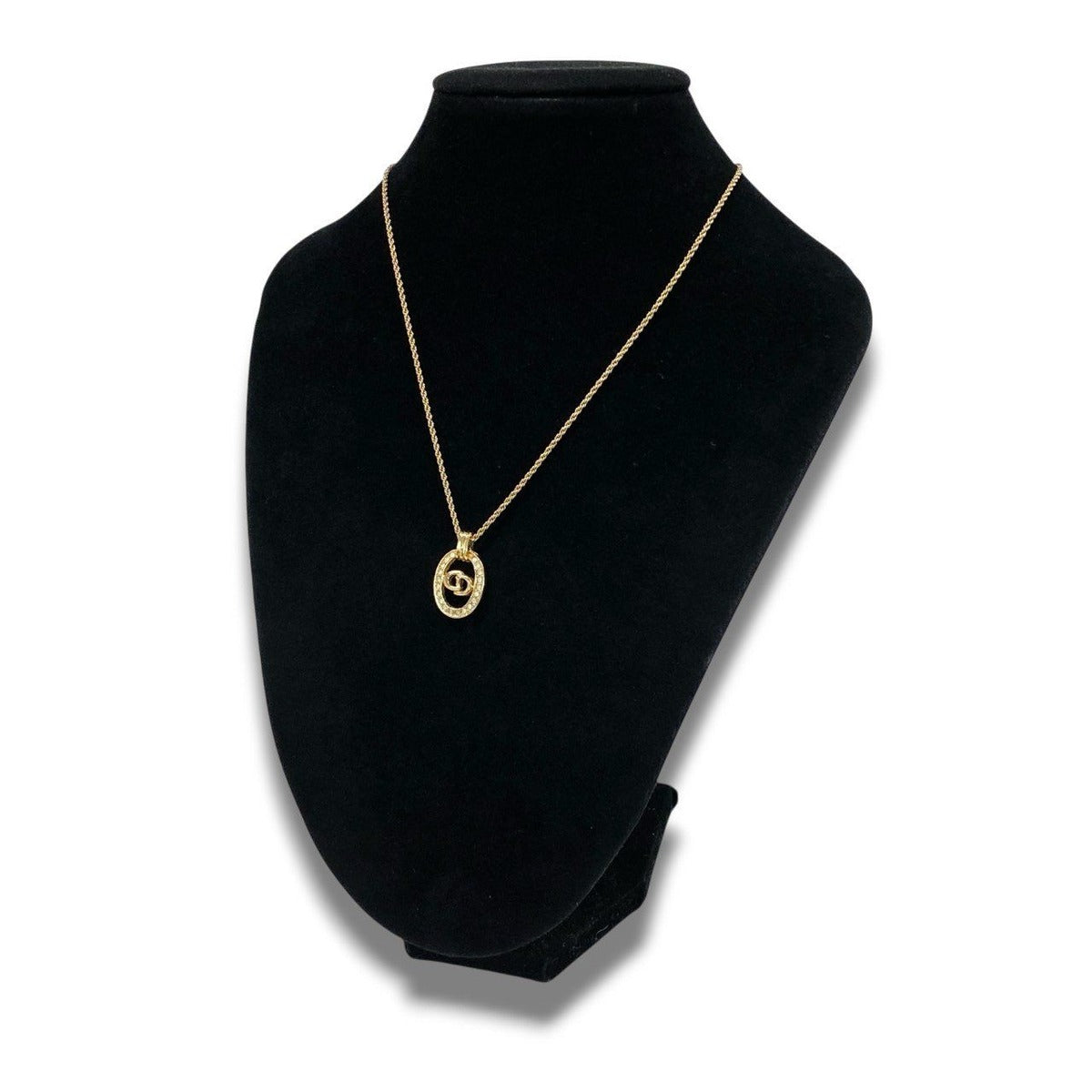 Dior C3 Necklace and Earrings Set with CD Logo — view 4