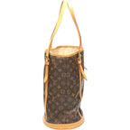 Louis Vuitton Monogram Bucket GM Tote Bag — view 3