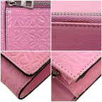 Loewe Folding Long Wallet with Pink Repeat Anagram 107.55 F11 — view 7