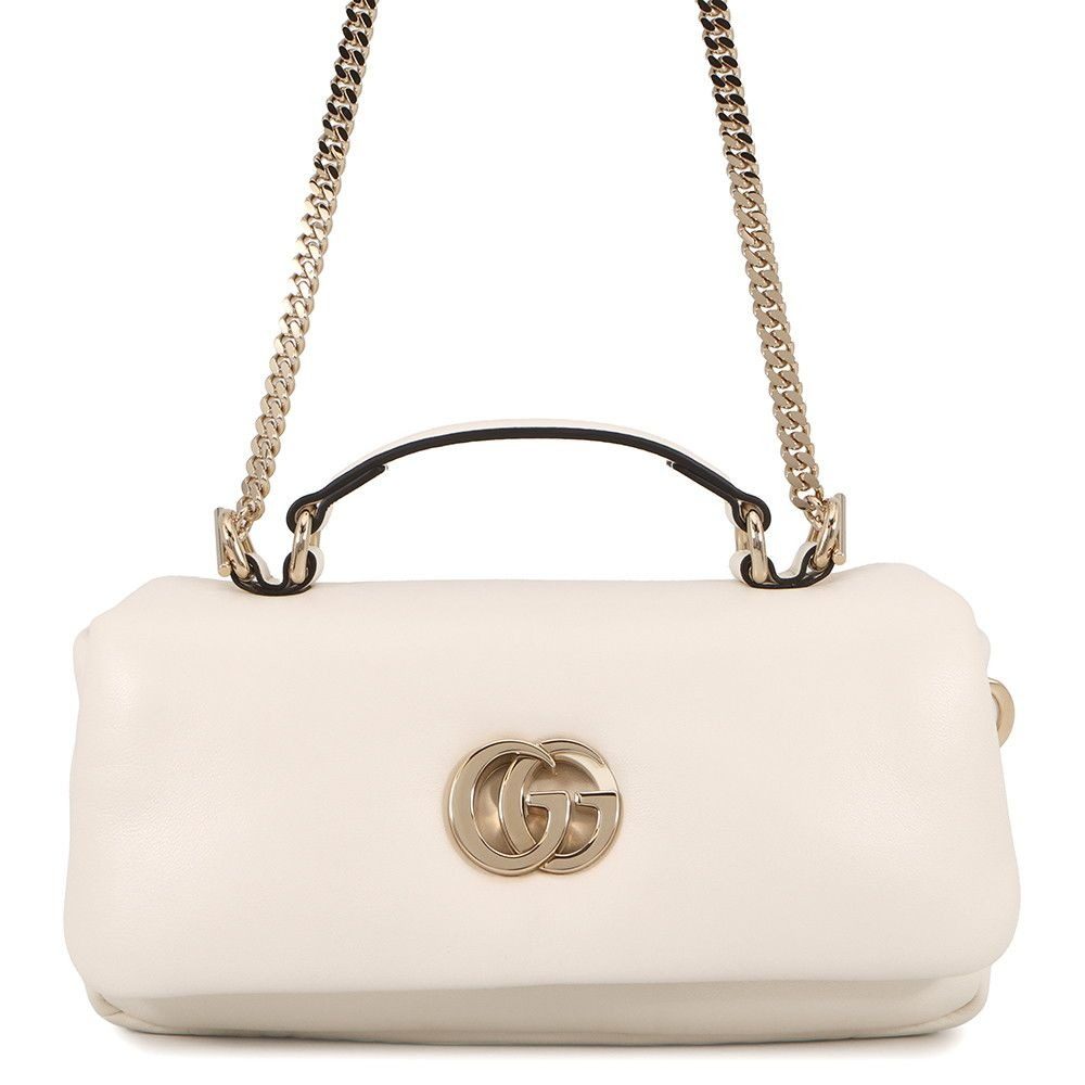 Gucci Chain Shoulder Bag GG Milano Top Handle