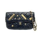 Chanel Quilted Flap Phone Case Ap2096 Black Chain Shoulder Lambskin